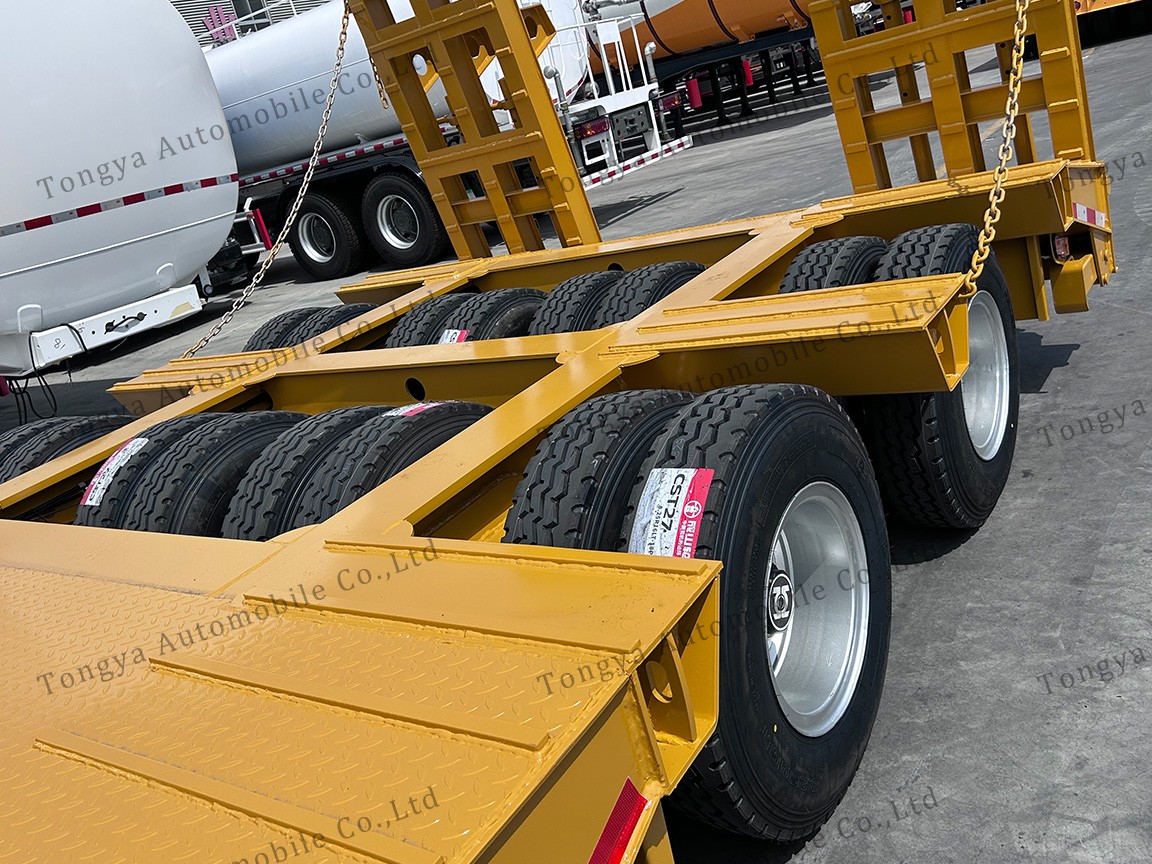 2Line 4Axle Lowbed Semi Trailer