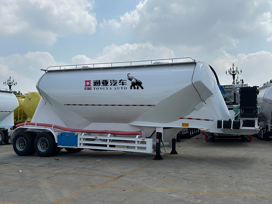 2 Axle Powder Tanker Semi Trailer