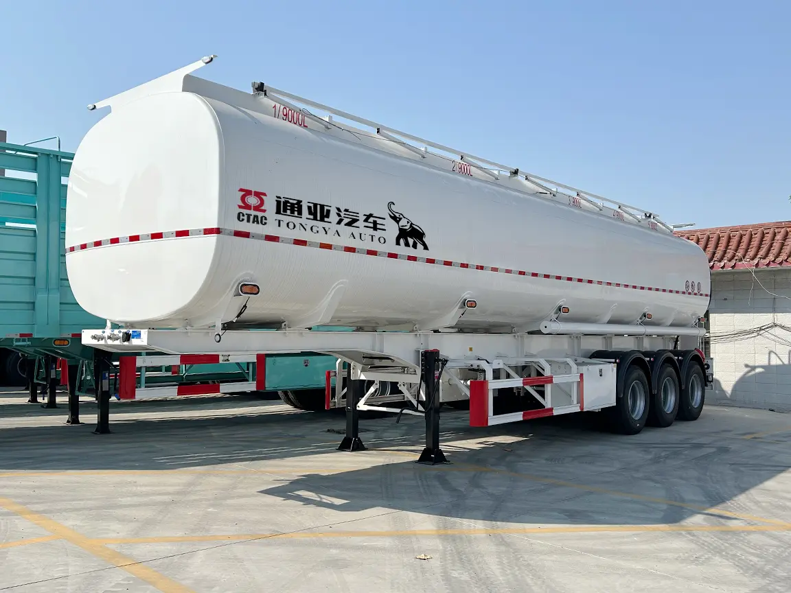 3-Axle Beam-Type Fuel Tanker Semi Trailers Now in Stock: Shorter Delivery Cycles, Best Price on Enquiry