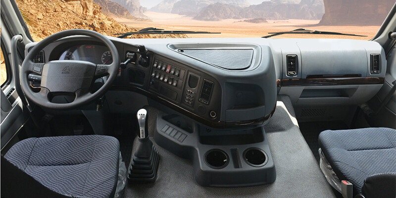 Comfortable cab