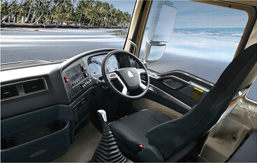 Cab space howo nx