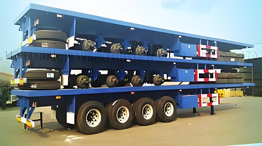 SINOTRUK 4 AXLES FLATBED TRAILER