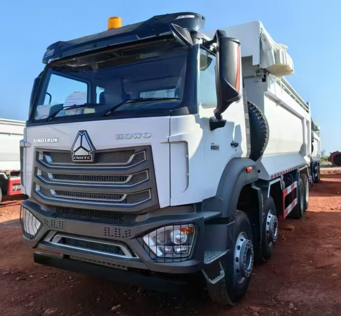 NX 8X4 White+U-shaped+tarpaulin