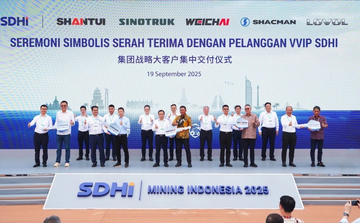 Shandong Heavy Industry Group Shines at Indonesia Mining Exhibition, Deepening Cooperation and Planning for the Future