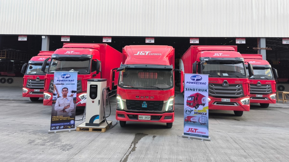 SINOTRUK Electric Trucks Successfully Delivered to J&T Express Philippines
