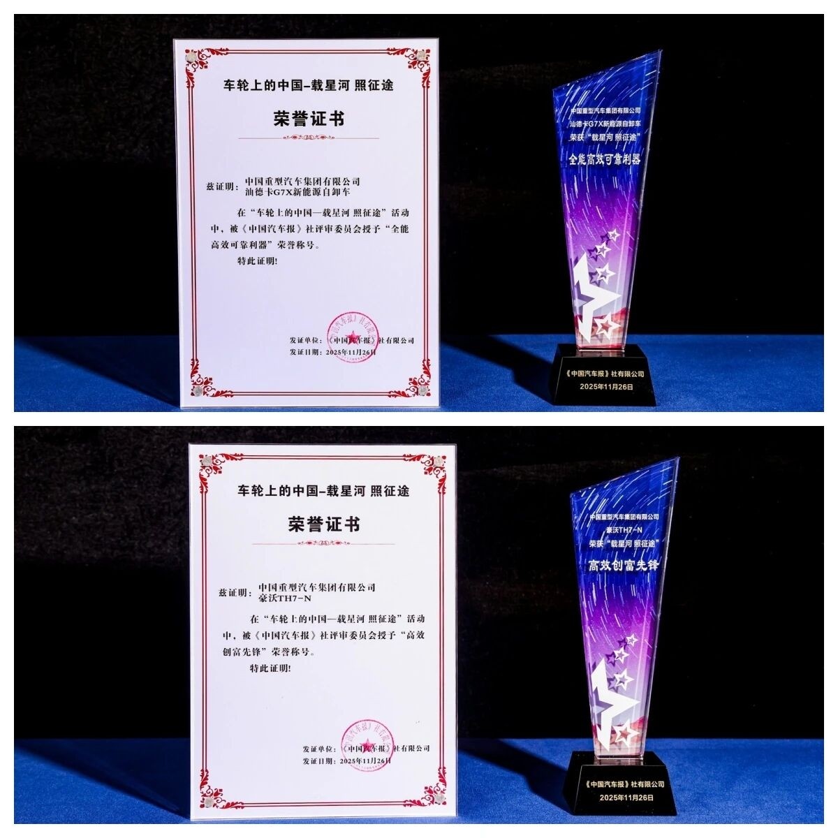 图片7 Winning 9 Prestigious Awards! SINOTRUK Continues to Lead the Industry Forward