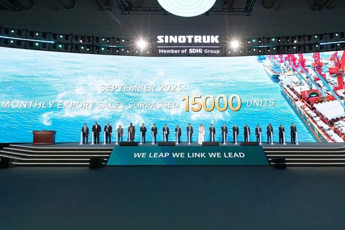 图片6 16,000 Units! SINOTRUK Hits New High in Heavy Truck Exports in January