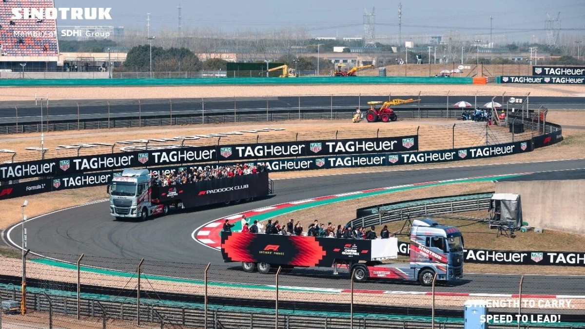 图片3 Shandong Heavy Industry & SINOTRUK Make Grand Debut at Formula 1