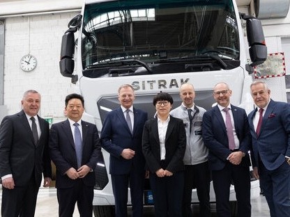 图片2 SINOTRUK SITRAK Heavy Trucks Officially Enter Production at Steyr Automotive in Austria