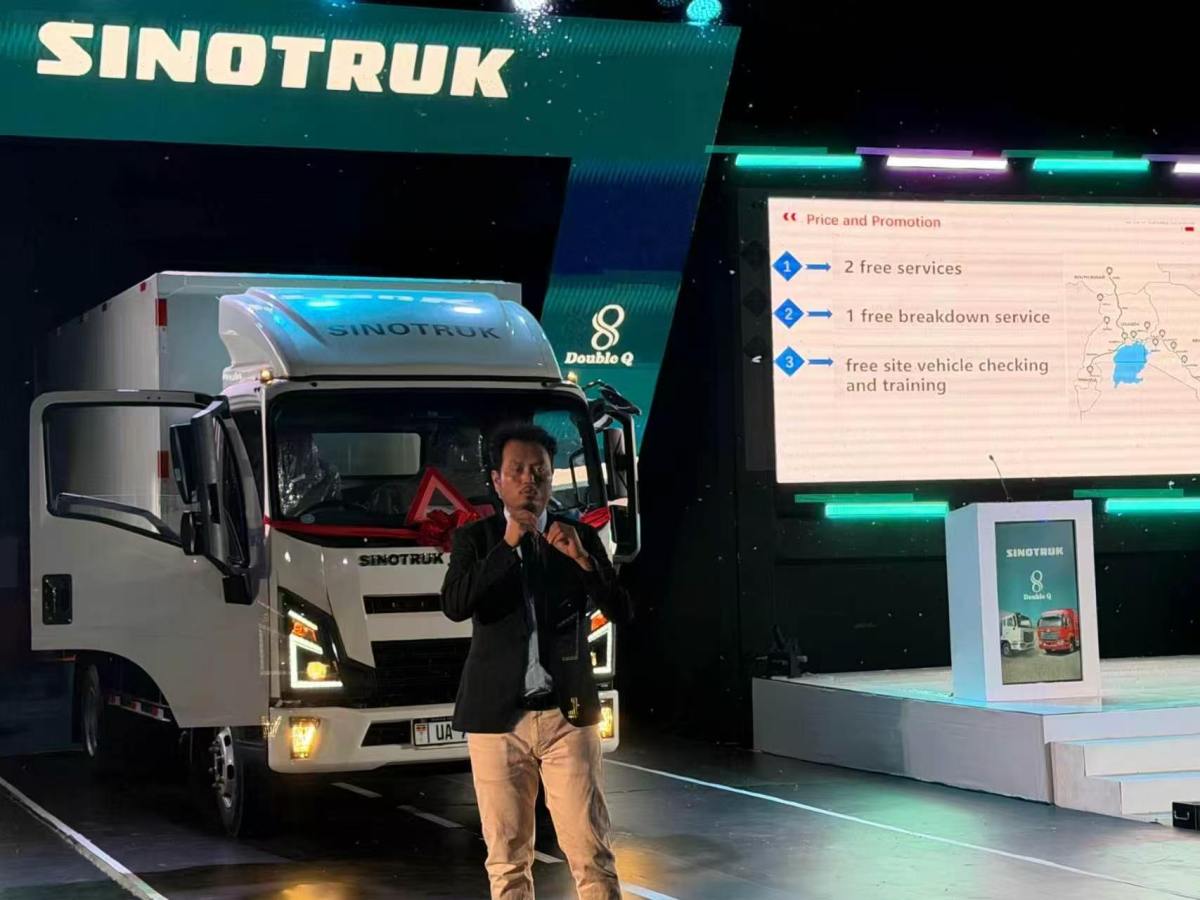 ac171d13ef6c3c0f7b6c999a9d4d31c7 SINOTRUK Holds Light Truck Promotion in Uganda