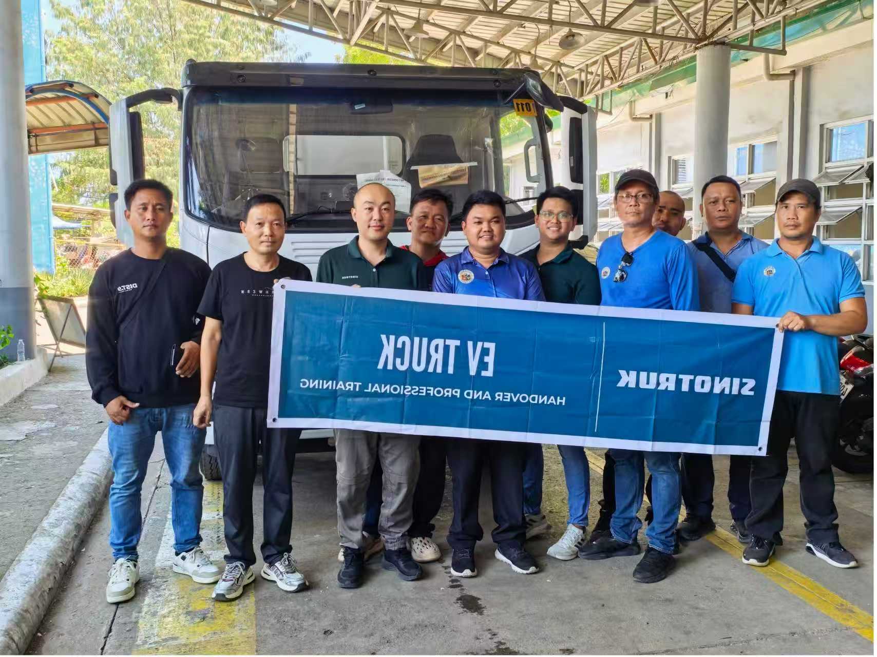 SINOTRUK Electric Trucks Successfully Delivered in the Philippines