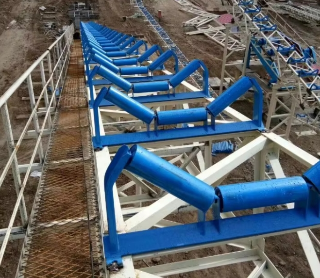 Factory Customized Mining Industrial Belt Conveyor System For Sale