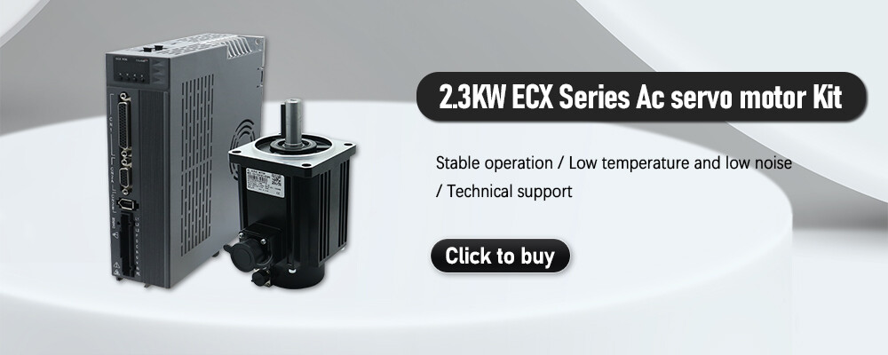 1733820660725030160996466688.jpg 130mm Flange Diameter 22mm 220V 1500rpm 14.64Nm 12.4A 2.3KW Servo Motor Ethercat Servo Drive Kit