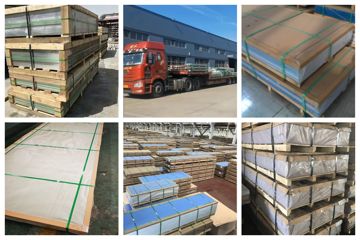Placas de aluminio