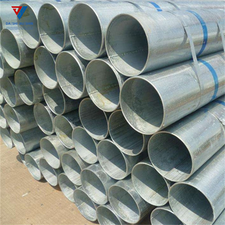 Tubo redondo galvanizado soldado