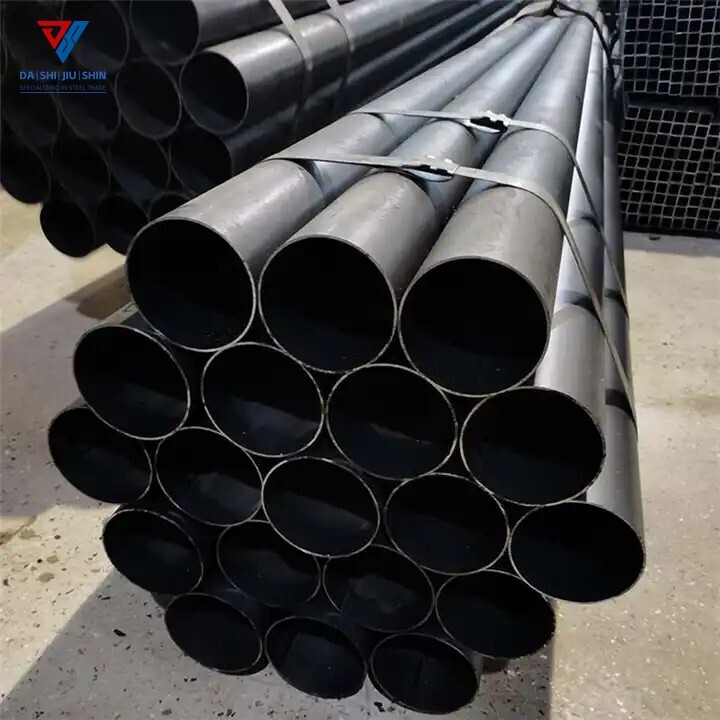 Tubo redondo de acero al carbono soldado