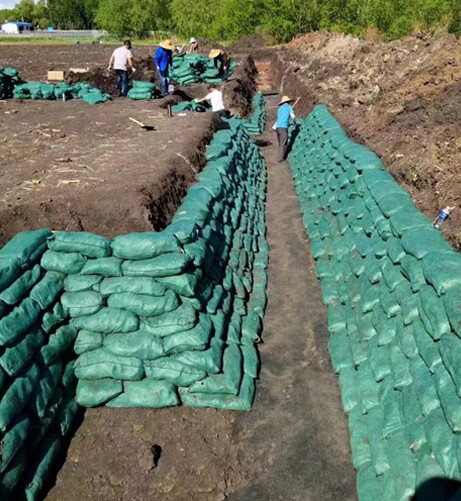 Geotextile bags
