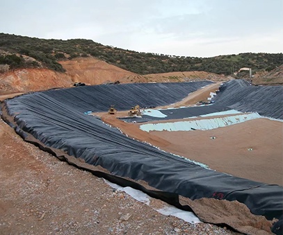 HDPE geomembrane for mining liner