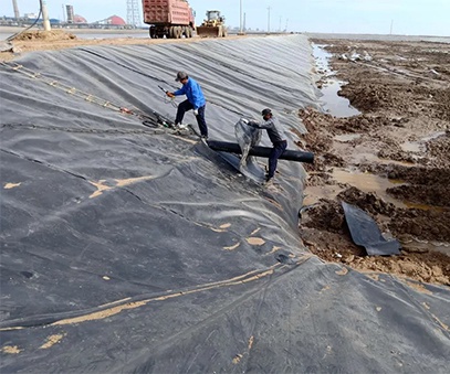 HDPE geomembrane for mining liner