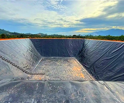 HDPE geomembrane for mining liner