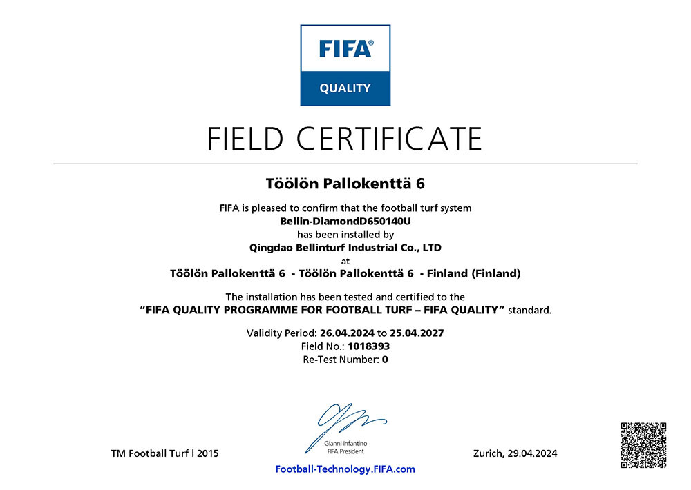 Sertifakat FIFA