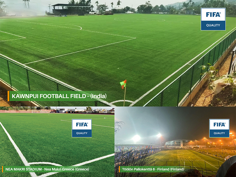 Three Bellin-Football Pitches Across Continents Achieved FIFA Quality Certification Three Bellin-Football Pitches Across Continents Achieved FIFA Quality Certification