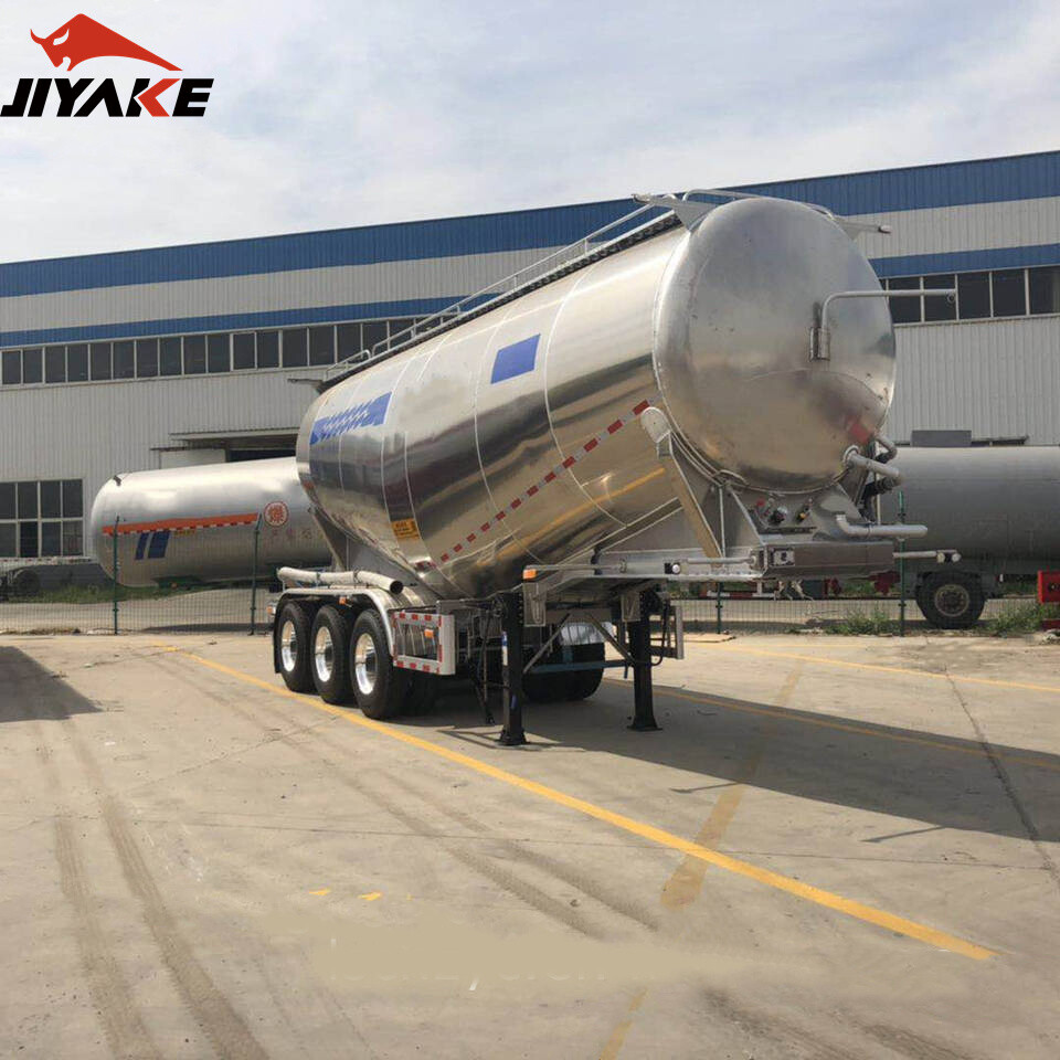What Is a Bulk Cement Trailer and Where Is It Used in Dry Powder Transport?