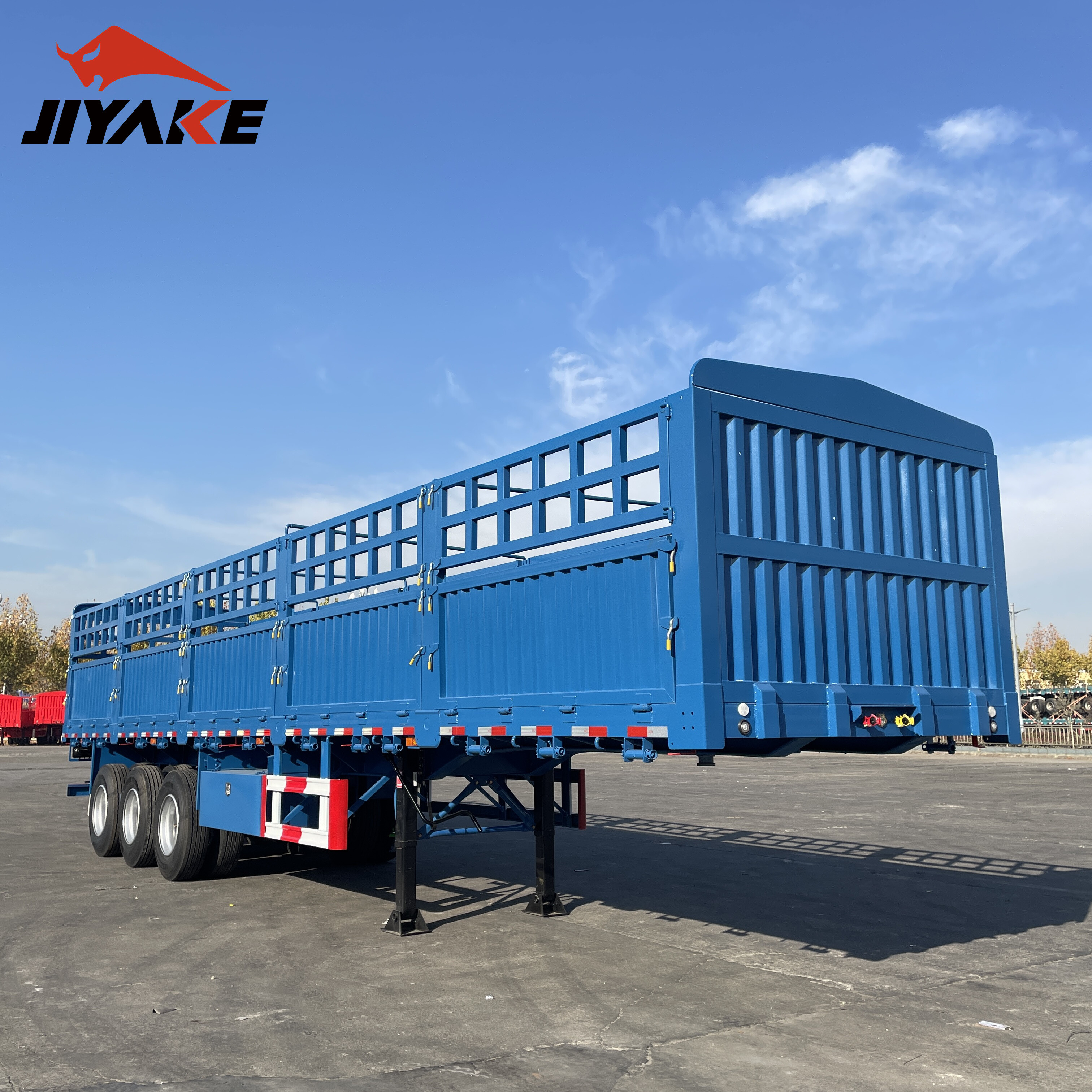 100 Ton Fence Cargo Trailer