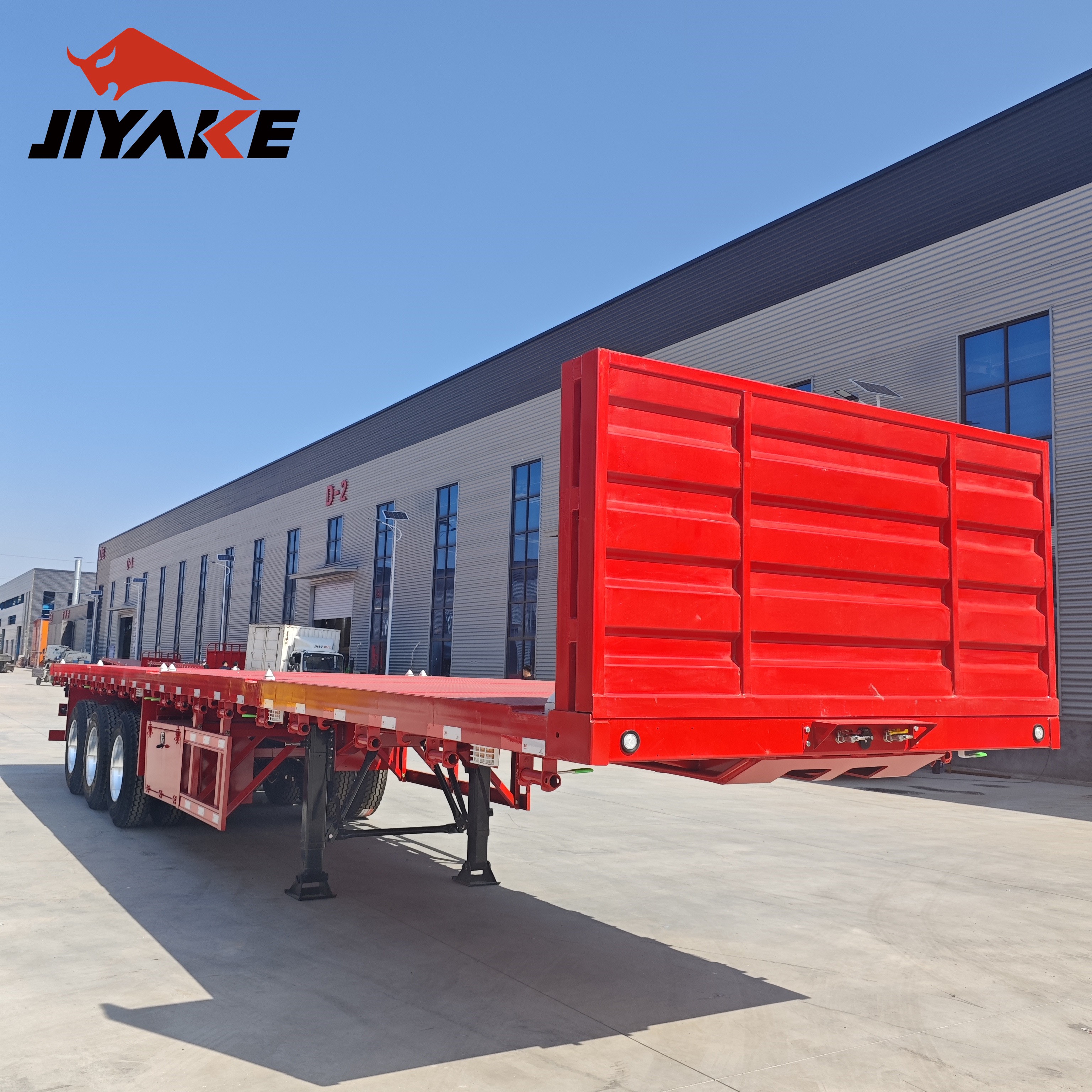 3 Axle Flatbed Trailer