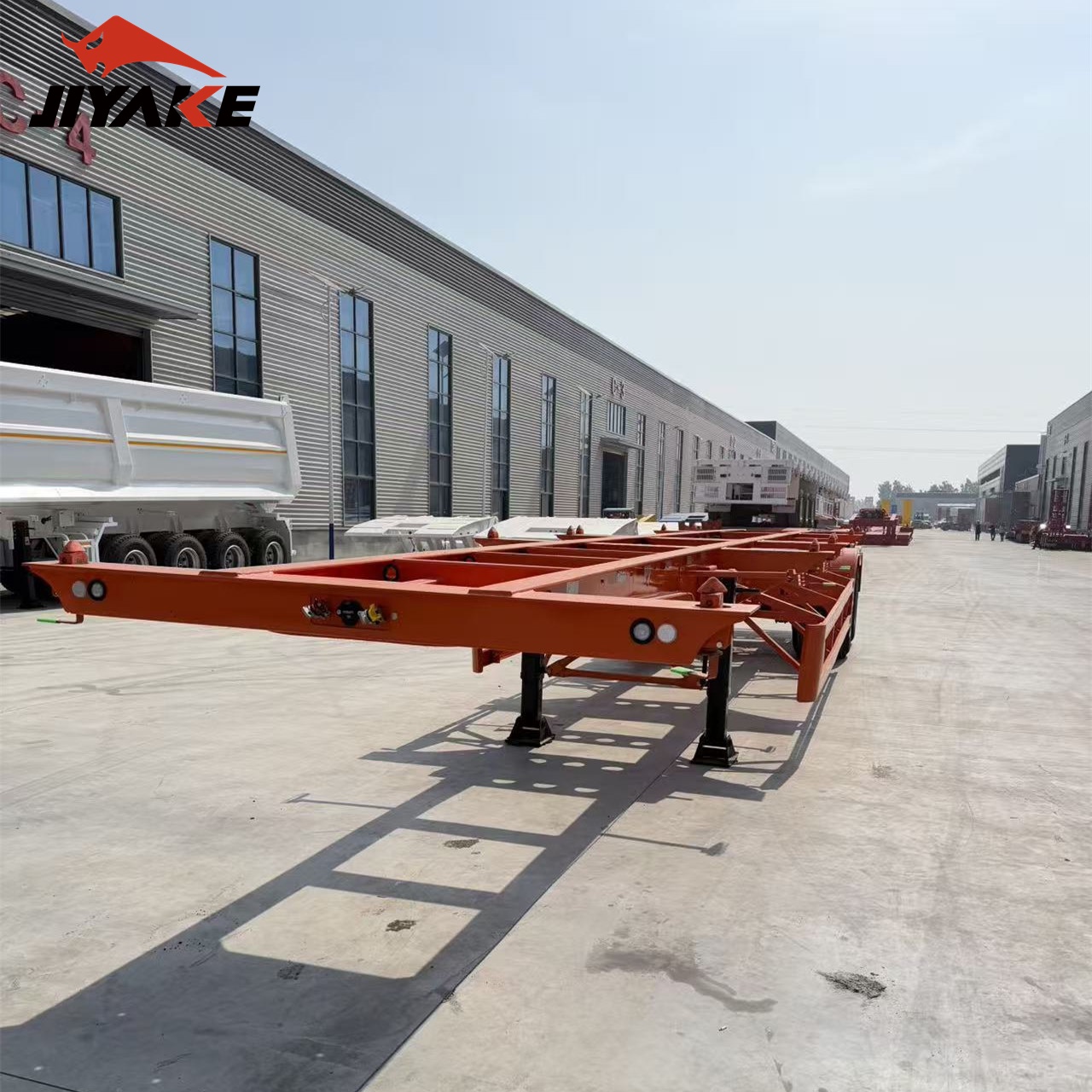 Semi-remorque squelette 20FT