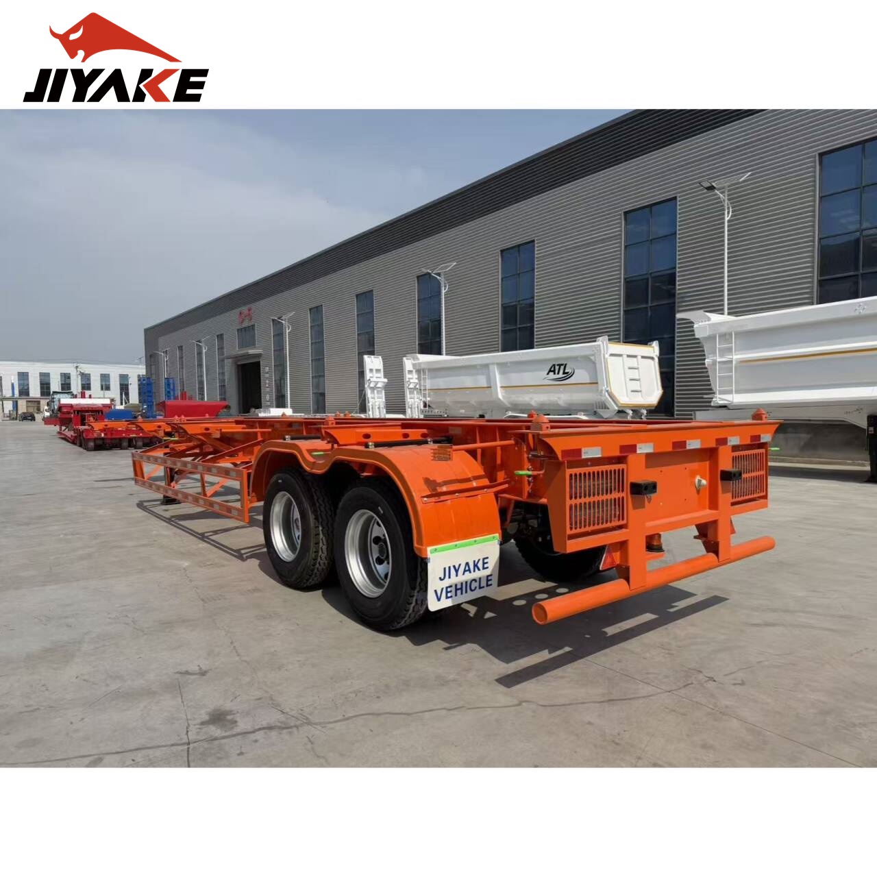 Semi-remorque squelette 40FT
