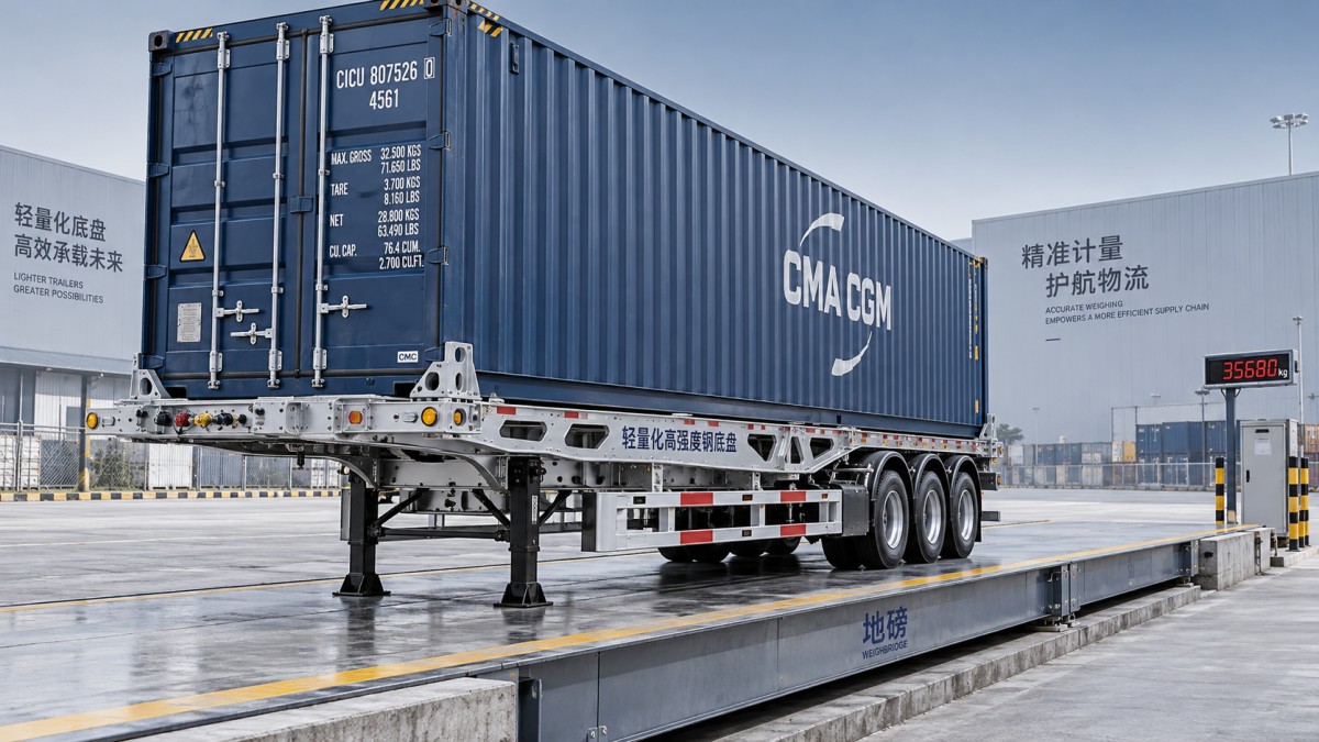 Can a Lighter Skeleton Semi-Trailer Increase Your Legal Payload? Une semi-remorque porte-conteneurs plus légère peut-elle augmenter votre charge utile légale ?