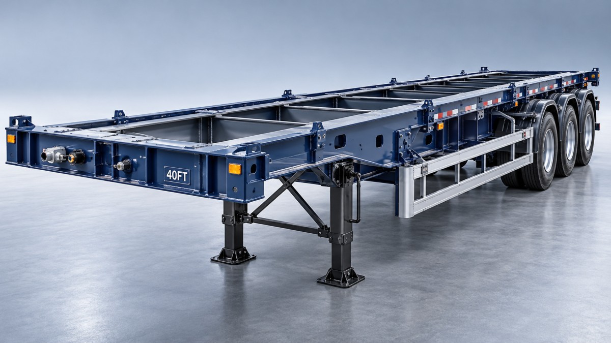 How Steel Grade and Frame Design Affect 40ft Flatbed Trailer Prices كيف تؤثر درجة الفولاذ وتصميم الهيكل على أسعار المقطورات المسطحة بطول 40 قدمًا