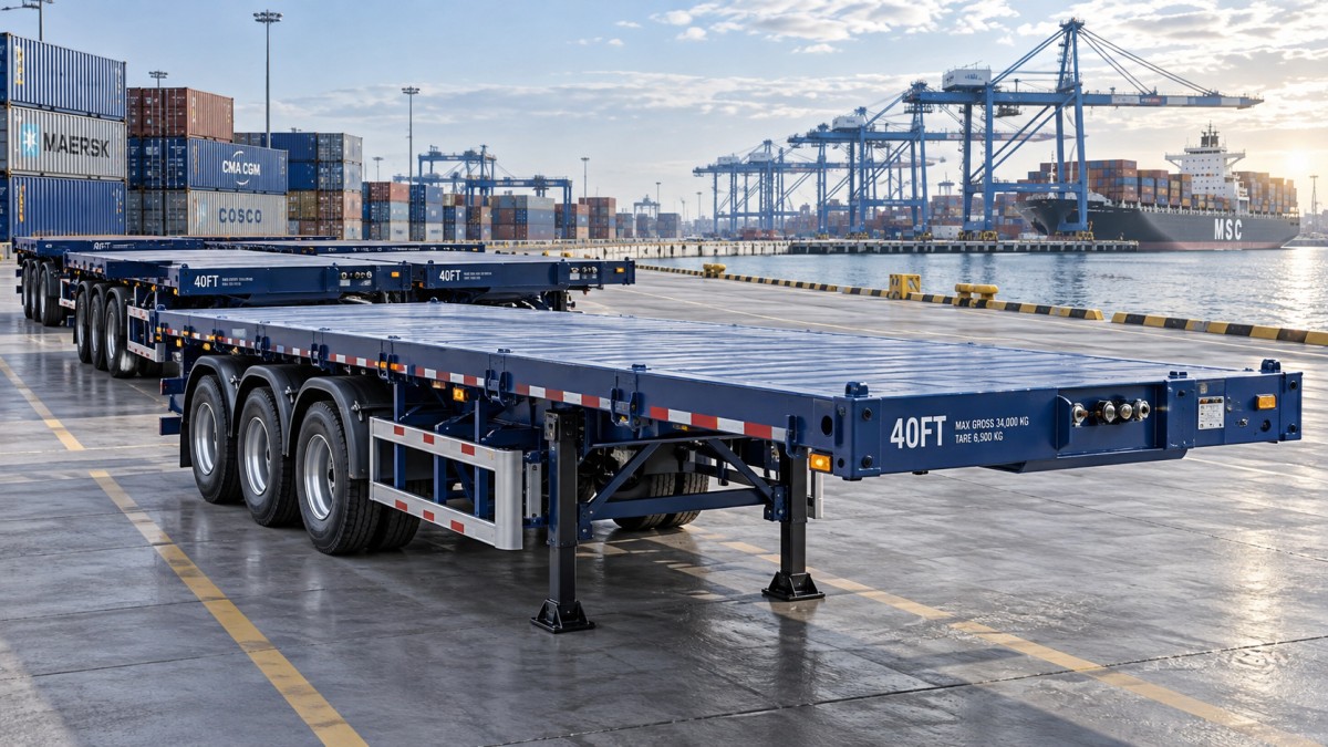 Bulk 40ft Flatbed Trailer Orders: When Does a Volume Discount Pay? Commandes en gros de remorques plateau de 40 pieds : à partir de quand une remise sur volume est-elle rentable ?
