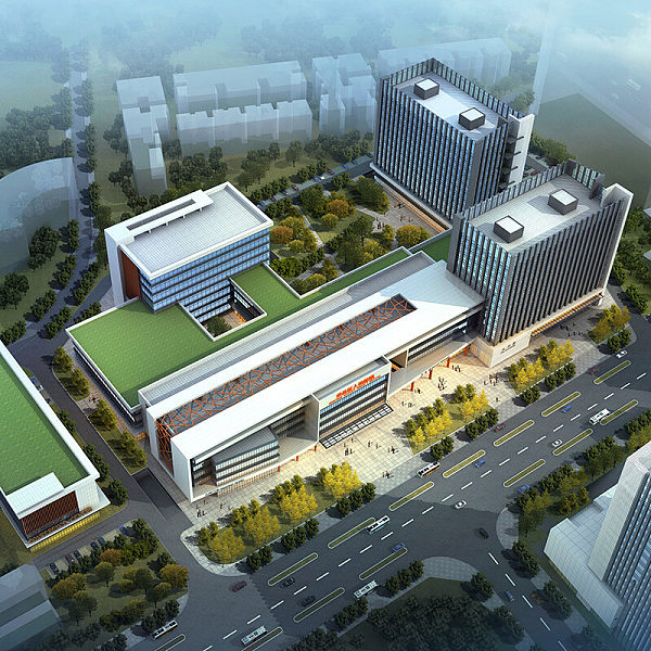 3D analysis of hospital architecture