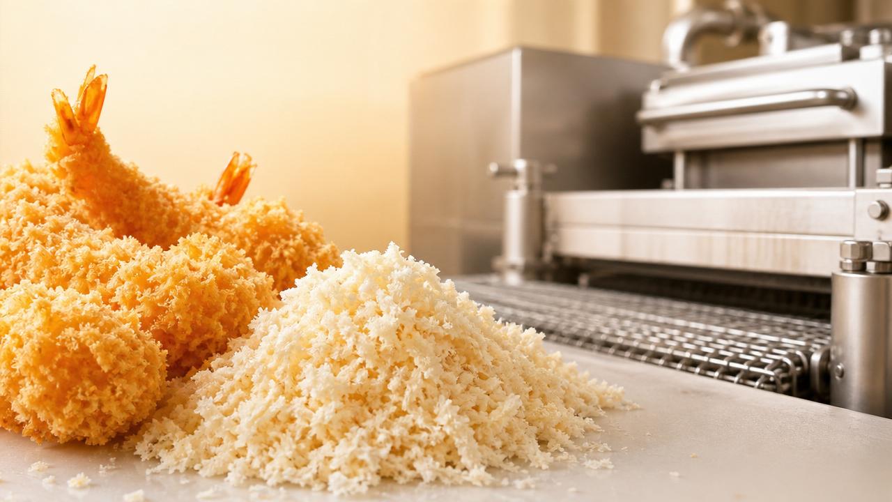 La ciencia de lo crujiente: por qué el horneado por electrodos produce un panko superior.