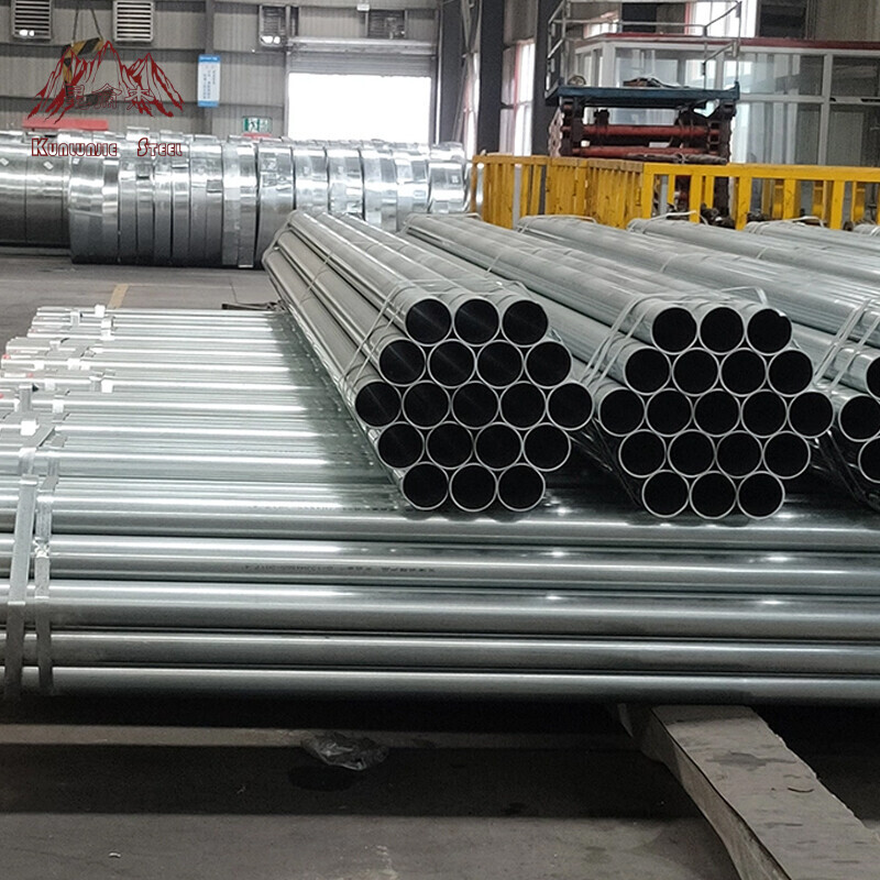 ST37-2 Galvanized Steel Round Pipe