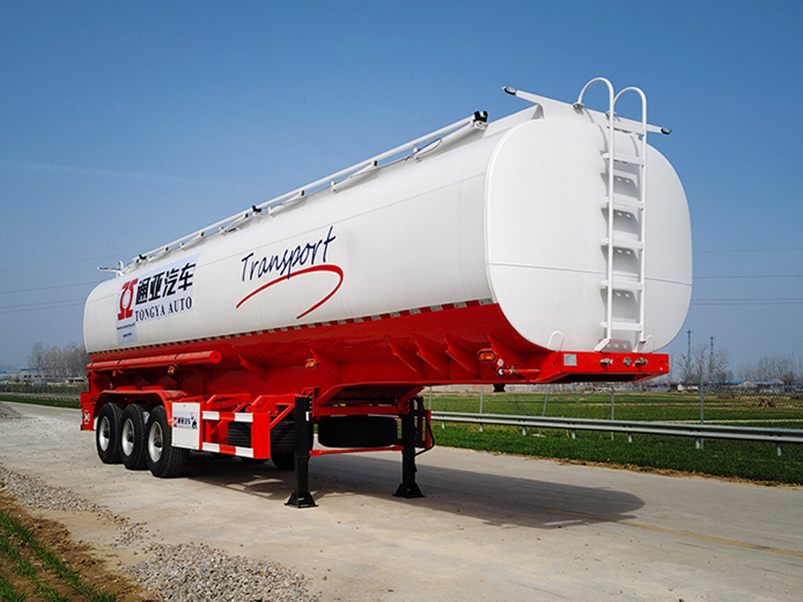Semi-remorque pétrolière 45m3 à pneu unique