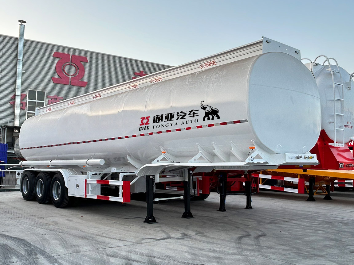3 essieux Fuwa Citerne à pétrole Semi-remorque