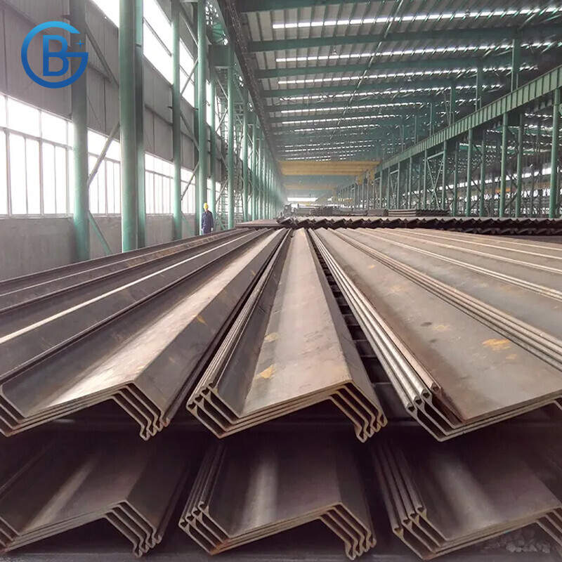 wholesale Waterproof steel sheet pile cofferdam type 3 type 4 Z steel sheet pile wholesale Waterproof steel sheet pile cofferdam type 3 type 4 Z steel sheet pile