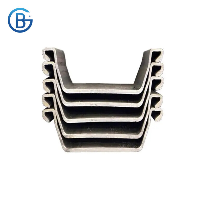 Best Price China Factory S275JR S355 Hot Rolled Cold Rolled U Steel Sheet Pile For Construction Best Price China Factory S275JR S355 Hot Rolled Cold Rolled U Steel Sheet Pile For Construction