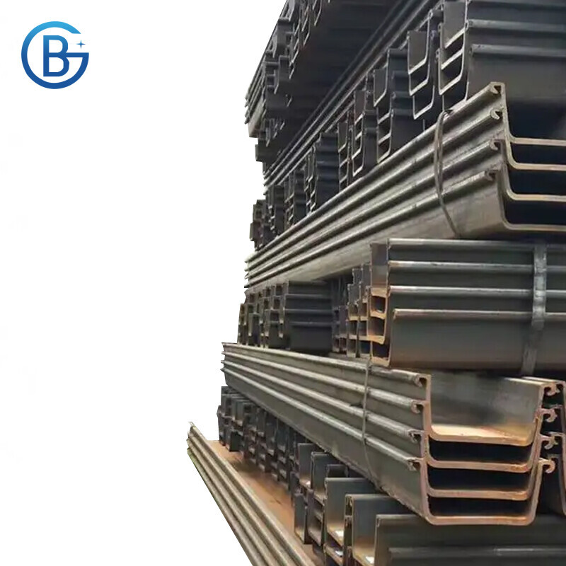 Top Selling Piles Metal Hot Cold Rolled U Steel Sheet Pile steel sheet pile