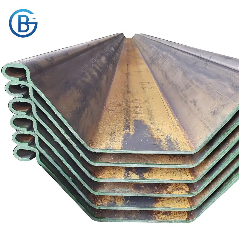 Top Selling Piles Metal Hot Cold Rolled U Steel Sheet Pile steel sheet pile