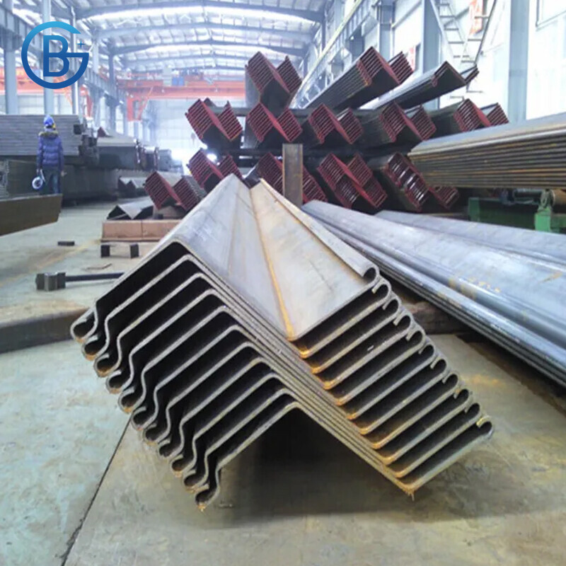 Hot Sale Manufacturer Z Type Of Steel Sheet Pile China All Painting Anti Wall Time Welding Plastic Steel Sheet Pile