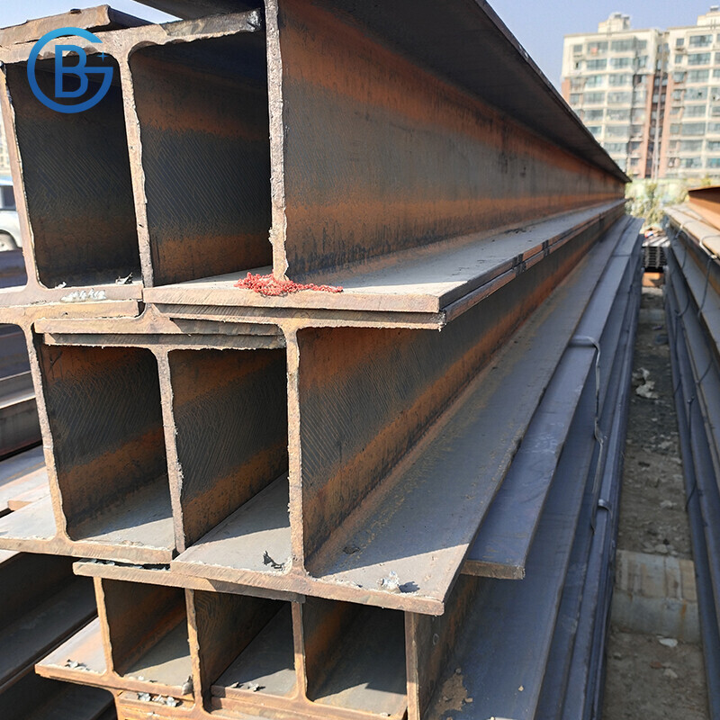 I Beam Hot rolled Iron Carbon Steel Welded I-beam structural steel standard length for construction Factory direct sale