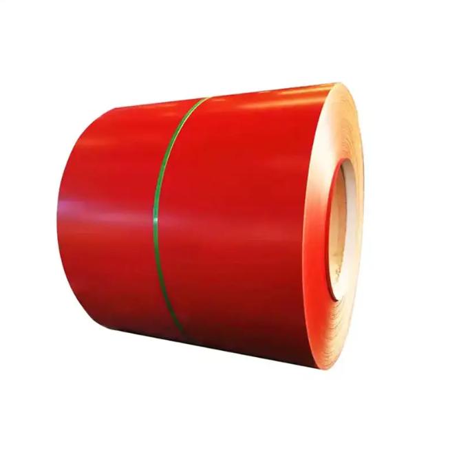 Red Color Coated Roll