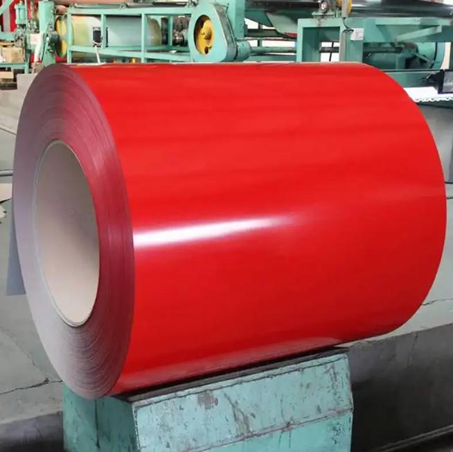 Red Color Coated Roll