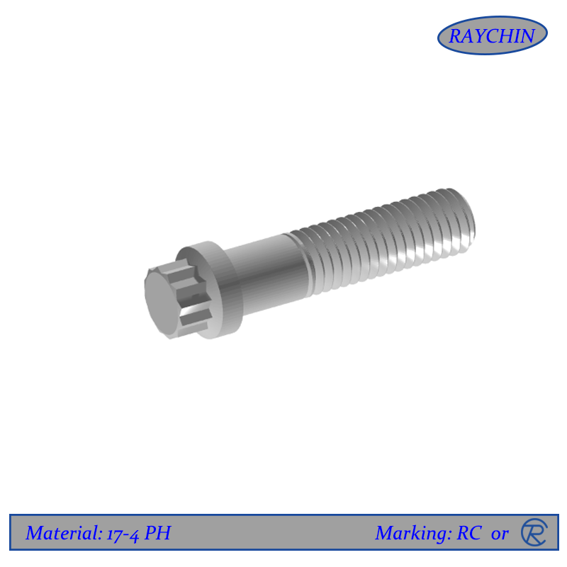 17-4 PH 12 Point Screws