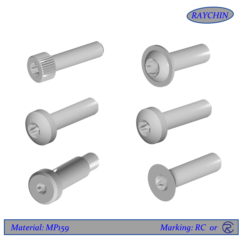 MP159 Hex Cap Screws