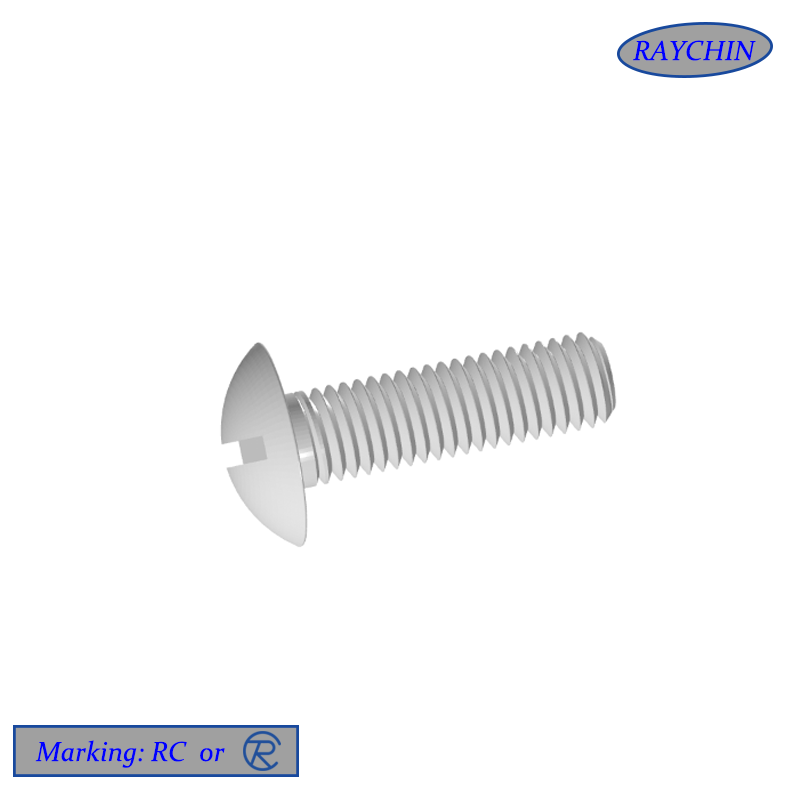 Slotted Truss Head Machine Screws
